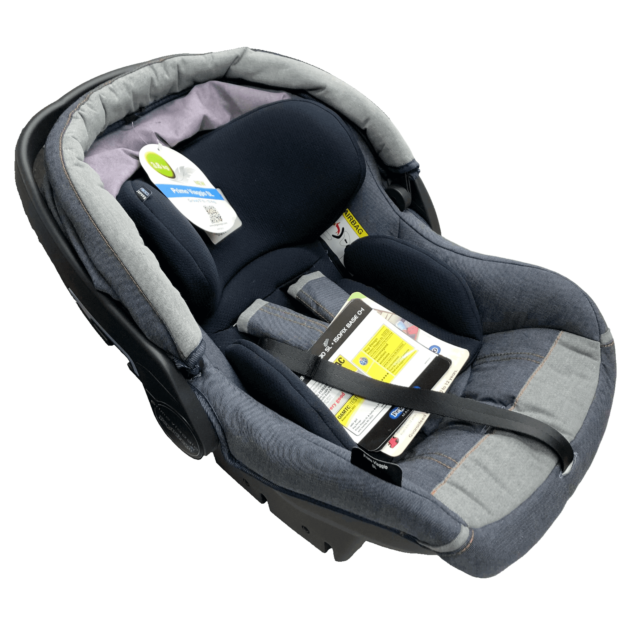 base isofix peg perego PegPerego Primo Viaggio SL Car Seat Carrier Group 0+ Grey Rear Facing 0-13kg
