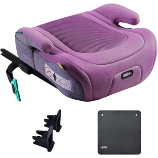 Pf.Ebro i-Size Booster Seat Toddler Car Seat Lightweight Backless Booster Purple
