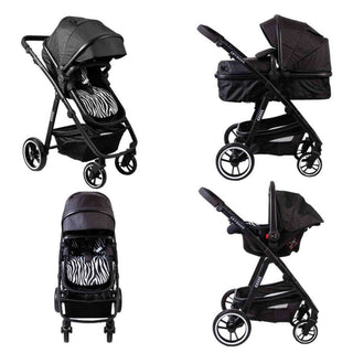 Red Kite Push Me Savanna Travel System - Zebra