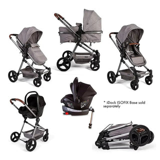 Red Kite Push Me Savanna i Travel System - Graphite