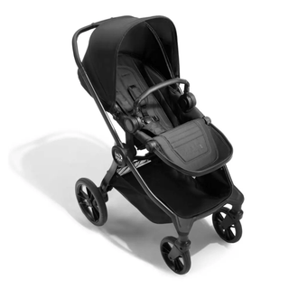 Baby Jogger City Sights Stroller – Compact 4-Wheel Pushchair for Birth to 22kg – Rich Black