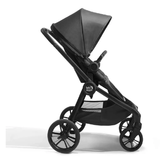 Baby Jogger City Sights Stroller – Compact 4-Wheel Pushchair for Birth to 22kg – Rich Black
