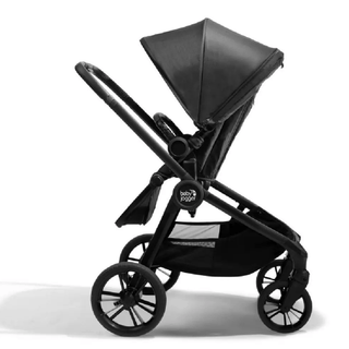 Baby Jogger City Sights Stroller – Compact 4-Wheel Pushchair for Birth to 22kg – Rich Black