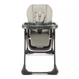 Kinderkraft Tummie, 2-in-1 Baby Hign Chair Bouncer Ergonomic Comfortable Grey