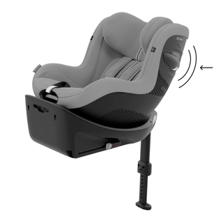 Cybex Sirona G i-Size Plus 360 Rotating Toddler Car Seat, Stone Grey