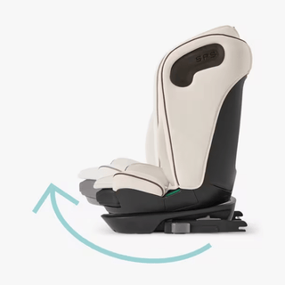 Silver Cross Discover i-Size with ISOFIX Child Baby Car Seat Booster - Almond