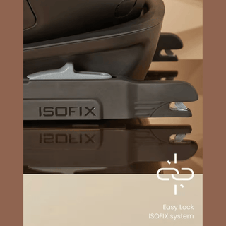 Silver Cross Discover i-Size with ISOFIX Child Baby Car Seat Booster - Almond