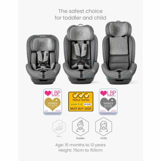 Silver Cross Balance i-Size Baby Child Car Seat ISOFIX - Glacier