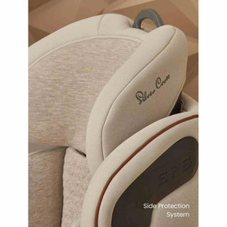 Silver Cross Discover i-Size with ISOFIX Child Baby Car Seat Booster - Almond