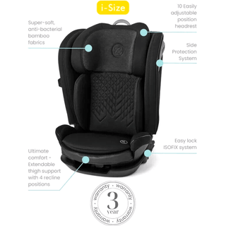Silver Cross Discover i-Size with ISOFIX Child Baby Car Seat Booster - Space