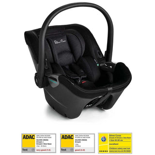 Silver Cross Dream i-Size Baby Carrier Baby Car Seat Travel Isofix Base - Space