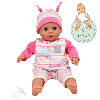 Tiny Tears Baby – 38cm Soft Bodied Doll with 16 Baby Sounds