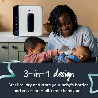 Tommee Tippee UV Baby Bottles & Accessories Electric 3-in-1 Steriliser & Dryer