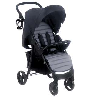 My Babiie MB30 Pushchair Stroller – from Birth to 4 Years 22kg Black & Grey