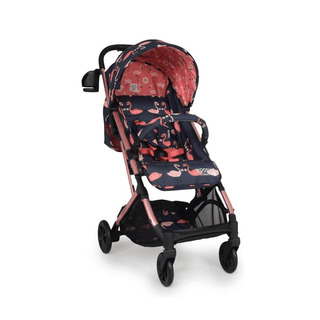 Cosatto Woosh 3 Pushchair – Compact & Lightweight - Pretty Flamingo
