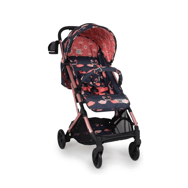 Cosatto Woosh 3 Pushchair – Compact & Lightweight - Pretty Flamingo