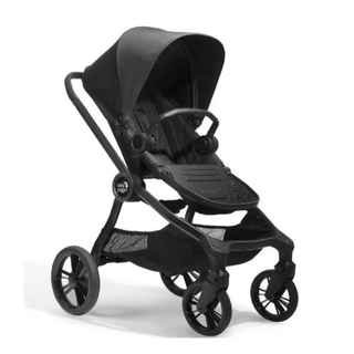 Baby Jogger City Sights Stroller – Compact 4-Wheel Pushchair for Birth to 22kg – Rich Black