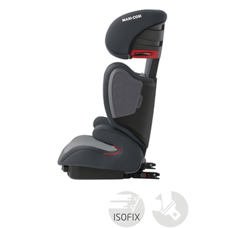 Maxi-Cosi Tanza i-Size Booster Car Seat – Basic Grey | 100–150 cm | From 3.5 to 12 Years
