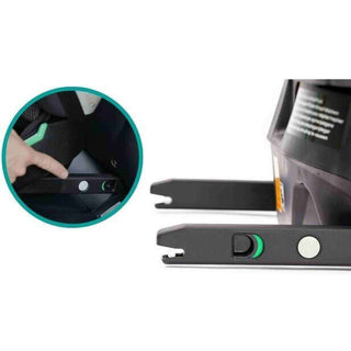 Urban Kanga Wallaroo 2 Car Seat Booster Portable & Foldable ISOFIX i-Size, Black