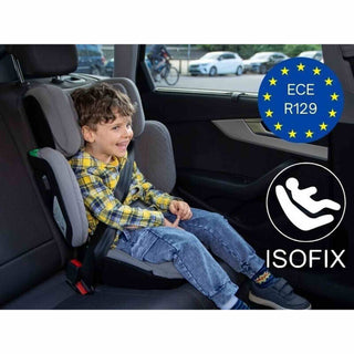 Urban Kanga Wallaroo 2 Car Seat Booster Portable & Foldable ISOFIX i-Size, Black