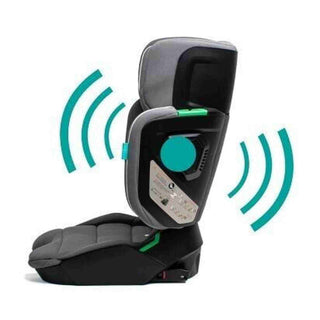 Urban Kanga Wallaroo 2 Car Seat Booster Portable & Foldable ISOFIX i-Size, Black