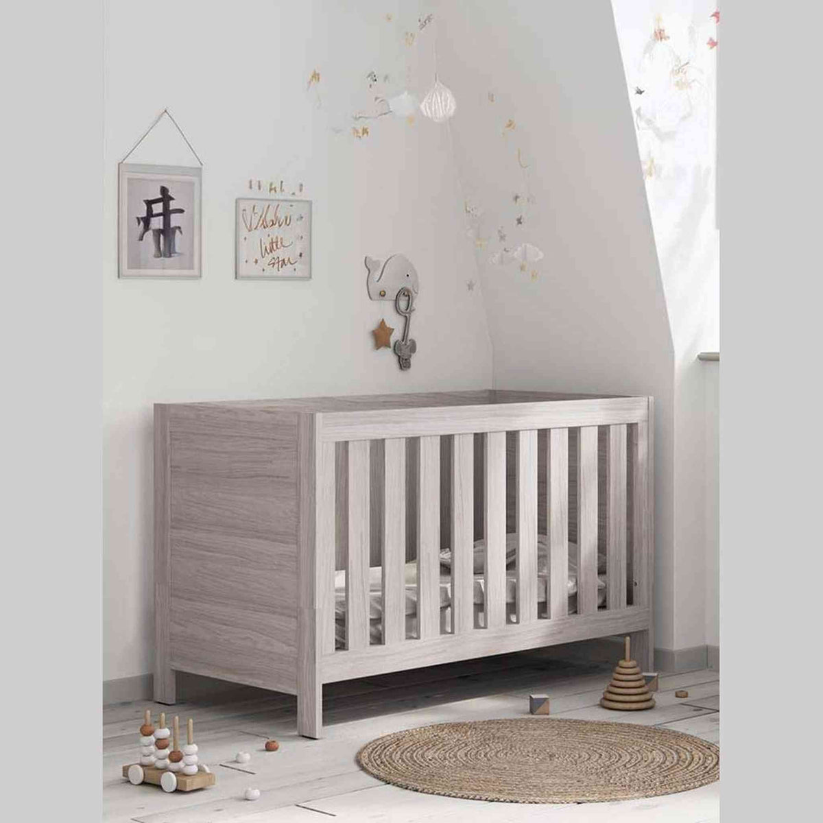 Amalfi Cot Bed – Convertible Baby Cot & Toddler Bed