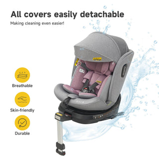 JoviKids Ranger Spin 360 Car Seat - Pink