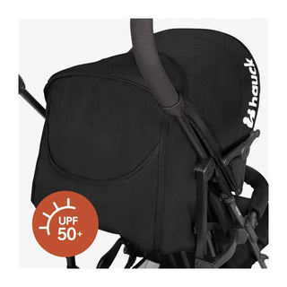 Hauck Fold N Care Pushchair – Black Lightweight Travel Stroller