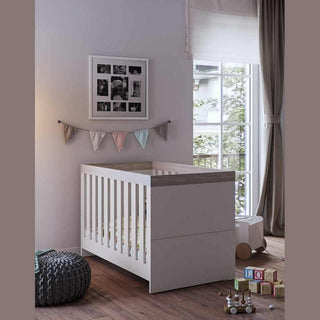 Little Acorns Burlington Cot Bed – Convertible Cot & Toddler Bed