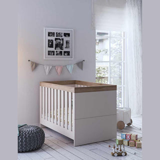 Little Acorns Burlington Cot Bed – Convertible Cot & Toddler Bed