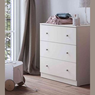 Little Acorns Burlington Dresser Changer – Changing Unit & Chest of Drawers