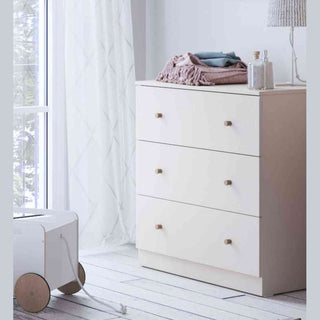 Little Acorns Burlington Dresser Changer – Changing Unit & Chest of Drawers