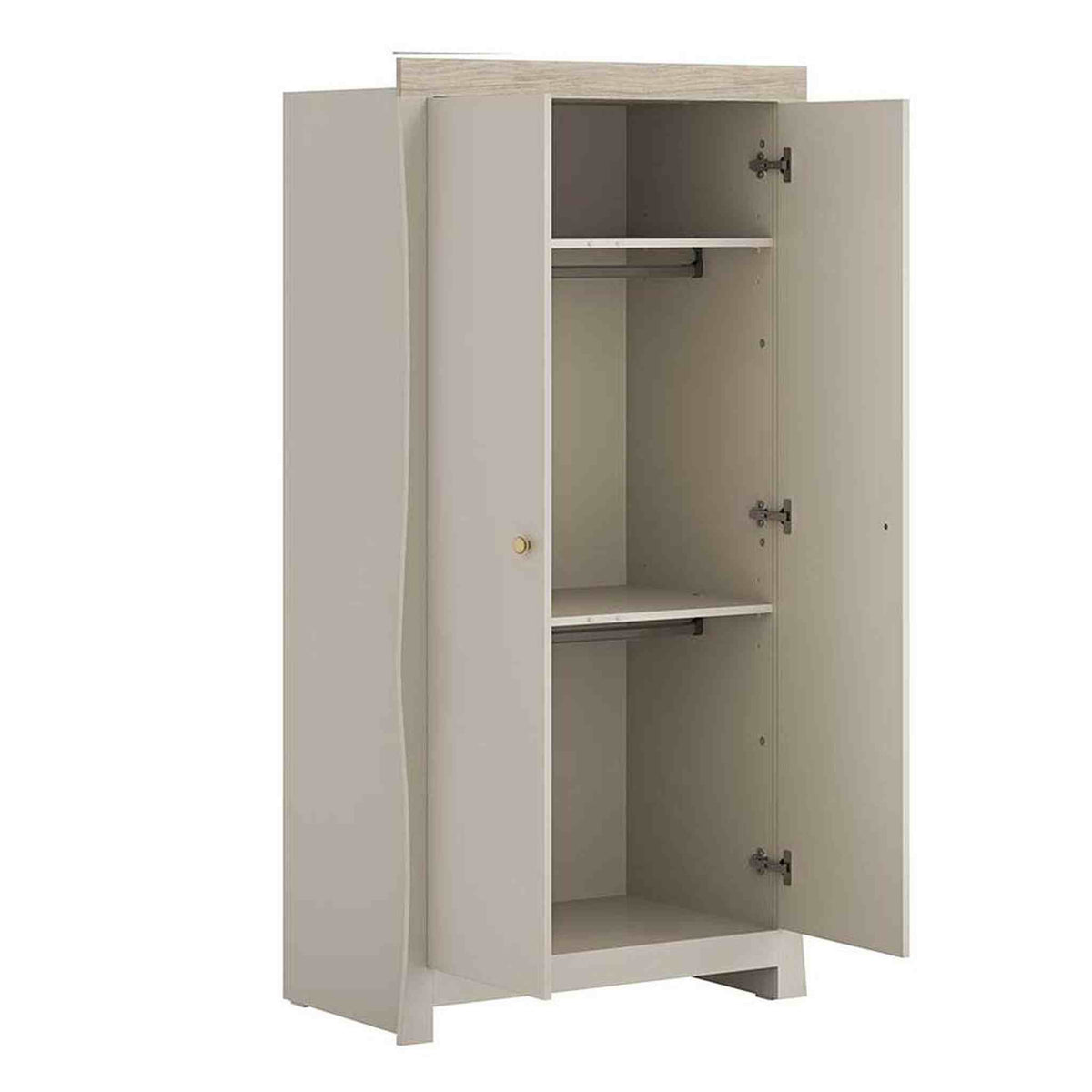 Little Acorns Celeste Double Wardrobe – Nursery Wardrobe