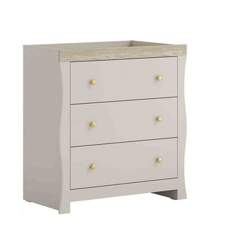 Little Acorns Celeste Dresser Changer – Changing Unit & Chest of Drawers