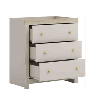 Little Acorns Celeste Dresser Changer – Changing Unit & Chest of Drawers