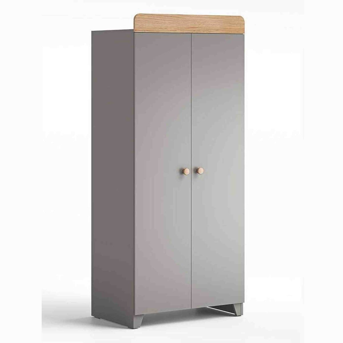 Little Acorns Classic 2 Piece Nursery Storage Set – Dresser Changer & Wardrobe