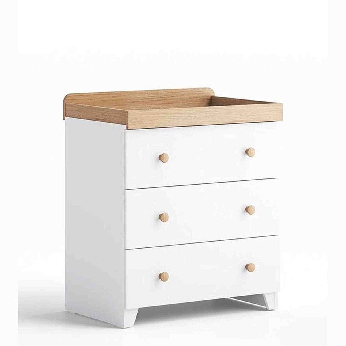 Little Acorns Classic 2 Piece Nursery Storage Set – Dresser Changer & Wardrobe