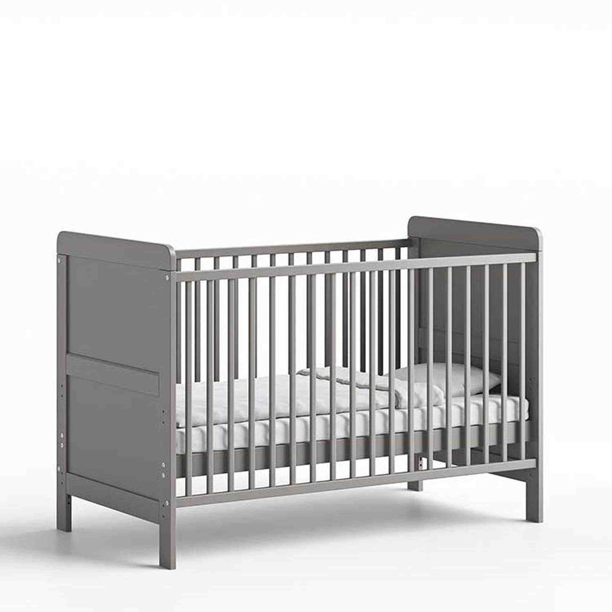 Little Acorns Classic 3 Piece Nursery Furniture Set – Cot Bed, Dresser Changer & Wardrobe