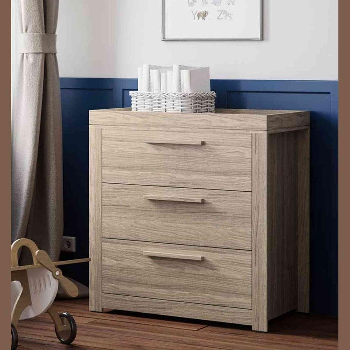 Little Acorns Ellesmere 2 Piece Nursery Furniture Set – Cot Bed & Dresser Changer