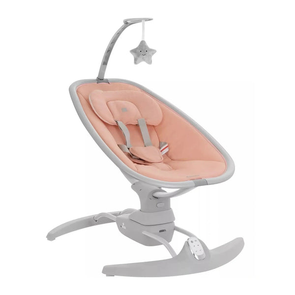 KikkaBoo Spinny Electric Baby Swing & Hammock Birth to 9kg – Pink
