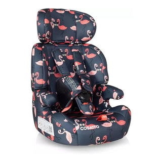 Cosatto Zoomi Car Seat & Booster Group 1/2/3 – Flamingo