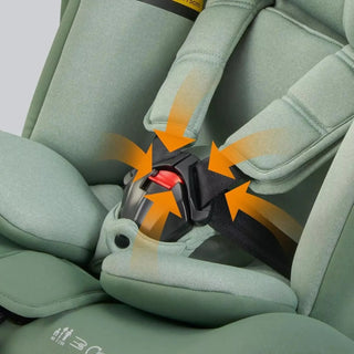 Jovikids i-Size 360° Rotating Car Seat with ISOFIX 40-150cm Baby Childs, Green