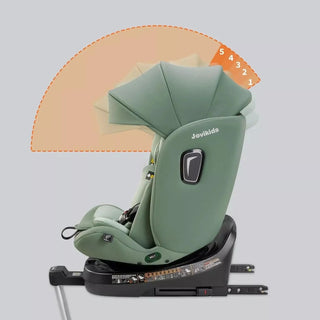 Jovikids i-Size 360° Rotating Car Seat with ISOFIX 40-150cm Baby Childs, Green