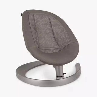 Nuna LEAF Baby Grow Bouncer Rocker 3-Point Harness with Toy Bar, Sand - Granite
