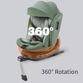 Jovikids i-Size 360° Rotating Car Seat with ISOFIX 40-150cm Baby Childs, Green