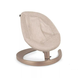 Nuna LEAF Baby Grow Bouncer Rocker 3-Point Harness with Toy Bar, Sand - Beige