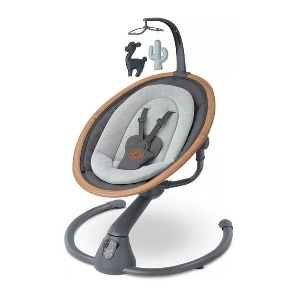 Maxi-Cosi Cassia Electric Baby Swing – Lightweight, Automatic Motion Detection, 360° Rotation | Birth to 9kg