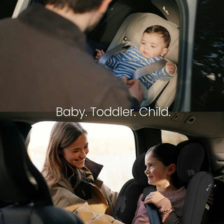 Silver Cross Motion 3 All-Size 360 ISOFIX Car Seat – Iconic Black | Birth to 12 Years