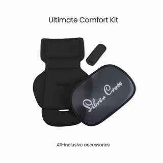 Silver Cross Motion 3 All-Size 360 ISOFIX Car Seat – Iconic Black | Birth to 12 Years
