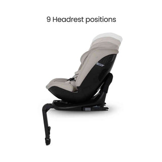 Silver Cross Motion 3 All-Size 360 ISOFIX Car Seat – Natural Taupe | Birth to 12 Years